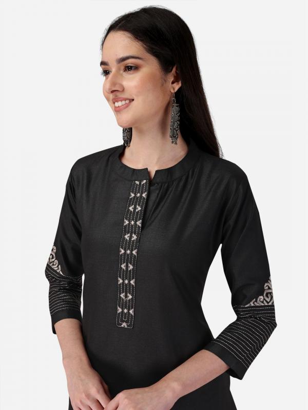 Channel 9 Series 118SD To 120SD Fancy Kurti With Bottom Dupatta